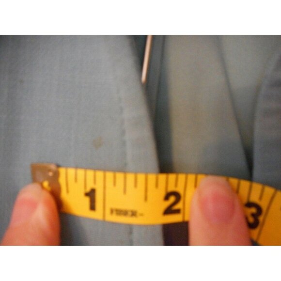 Worth Women's wool Blend Size 10 Green Blazer w/ pockets - Picture 3 of 6